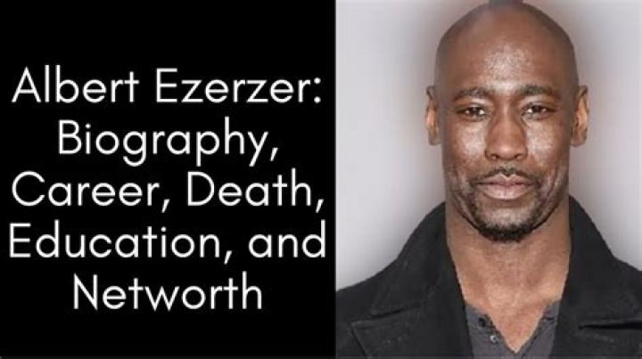 Albert Ezerzer Biography, Age, Height, Husband, Net Worth, Family