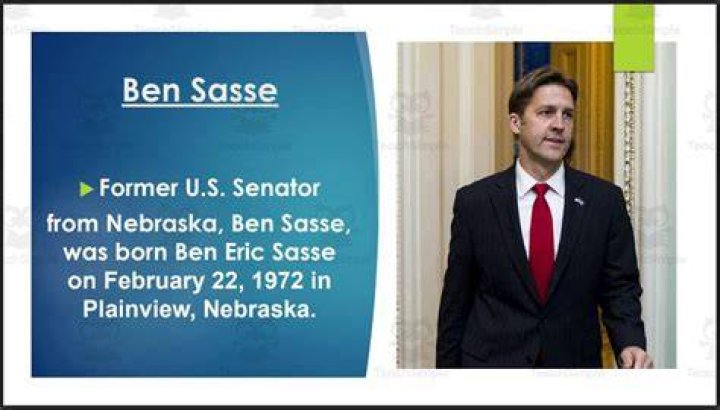 Ben Sasse Biography, Age, Height, Wife, Net Worth, Family