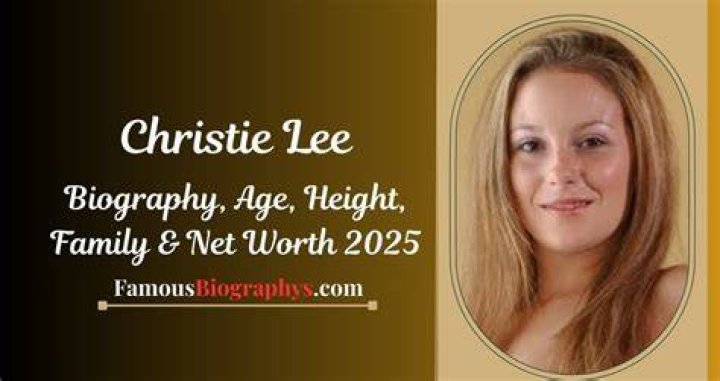 Christie Lee Woods Biography, Age, Height, Husband, Net Worth, Family