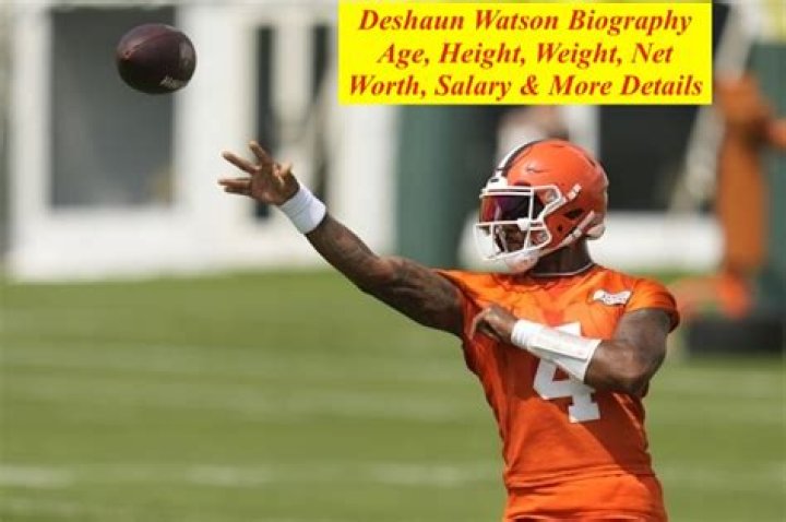 Deshaun Watson Biography, Age, Height, Wife, Net Worth, Family