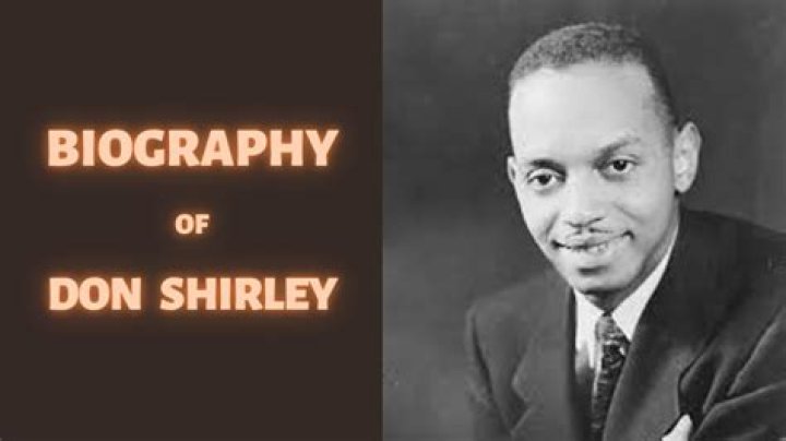 Don Shirley Biography, Age, Height, Wife, Net Worth, Family