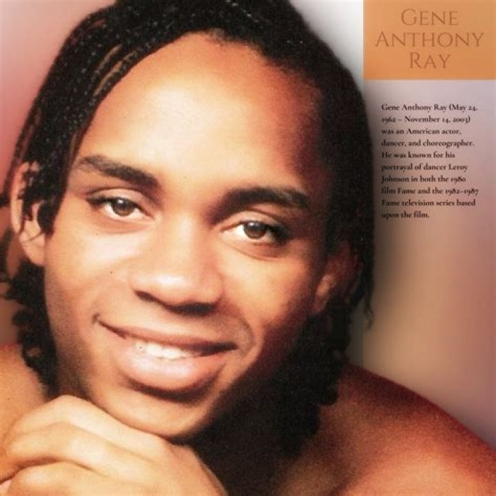 Gene Anthony Ray biografía, edad, altura, esposo, net worth, familia