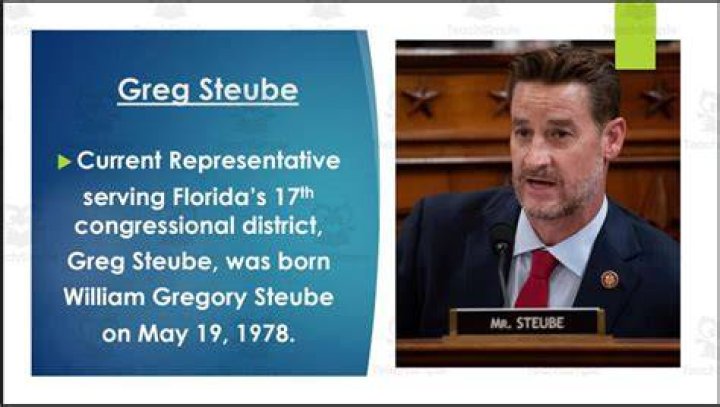 Greg Steube Biography, Age, Height, Wife, Net Worth, Family