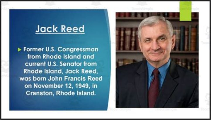 Jack Reed Biography, Age, Height, Husband, Net Worth, Family