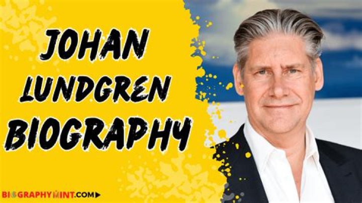 Johan Lundgren Biography, Age, Height, Wife, Net Worth, Family