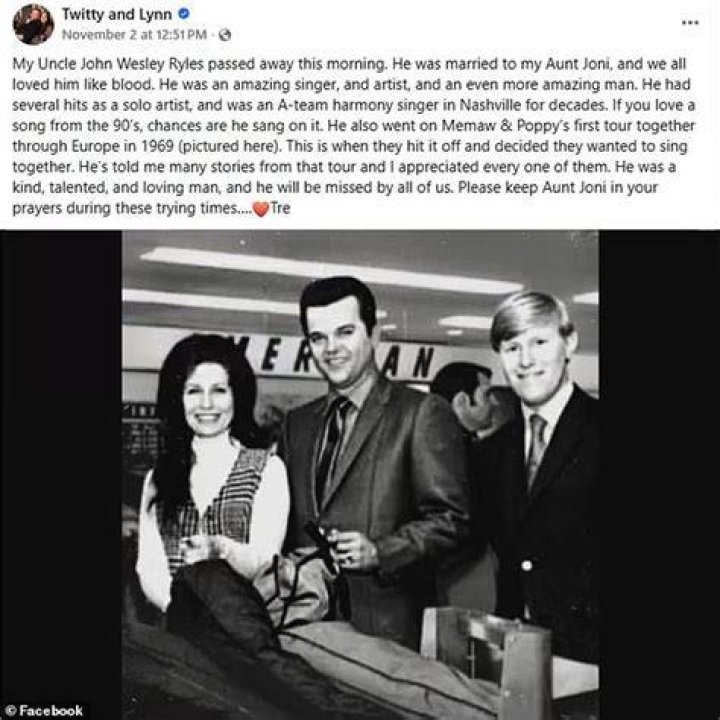 John Wesley Ryles Biography, Age, Height, Wife, Net Worth, Family