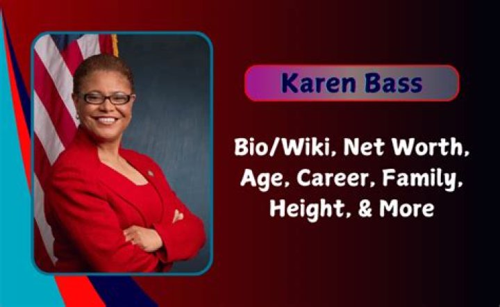 Karen Bass Biography, Age, Height, Husband, Net Worth, Family