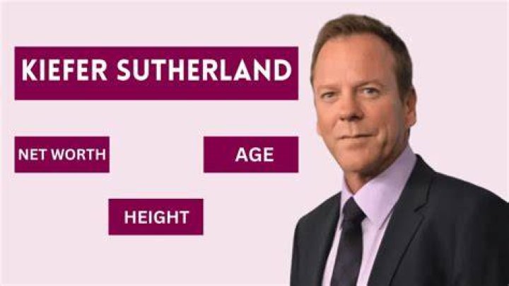 Kiefer Sutherland Biography, Age, Height, Wife, Net Worth, Family
