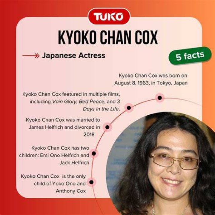 Kyoko Ono Cox Biography, Age, Height, Husband, Net Worth, Family