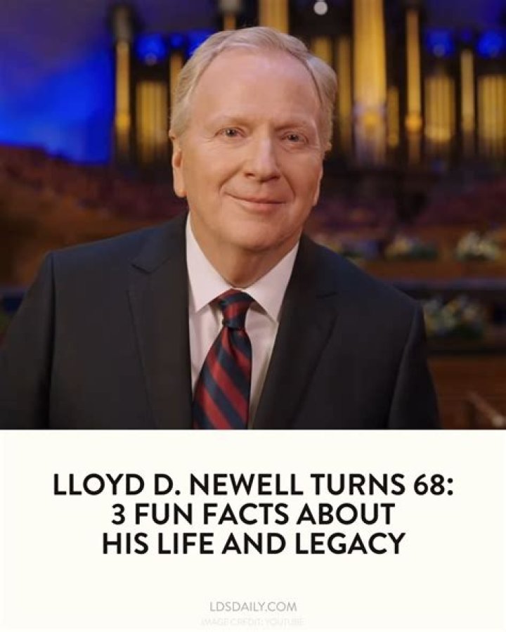 Lloyd D. Newell Biography, Age, Height, Wife, Net Worth, Family