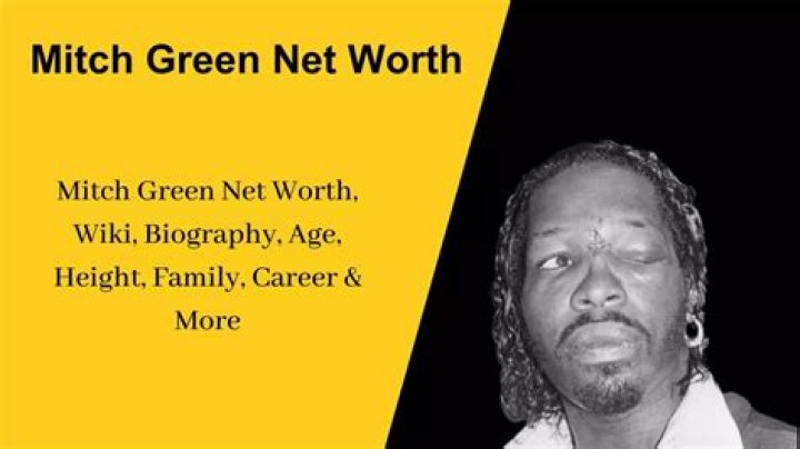 Mitch Green Biography, Age, Height, Wife, Net Worth, Family