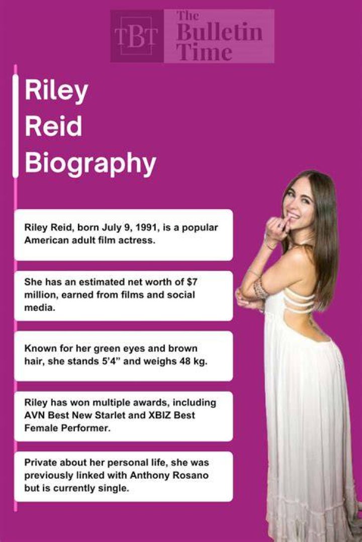 Riley Reid Biography, Age, Height, Husband, Net Worth, Family