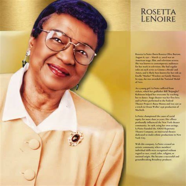 Rosetta LeNoire biografía, edad, altura, esposa, net worth, familia