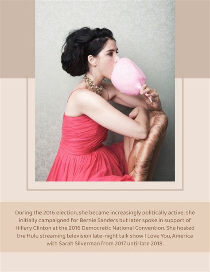 Sarah Silverman Biography, Age, Height, Husband, Net Worth, Family