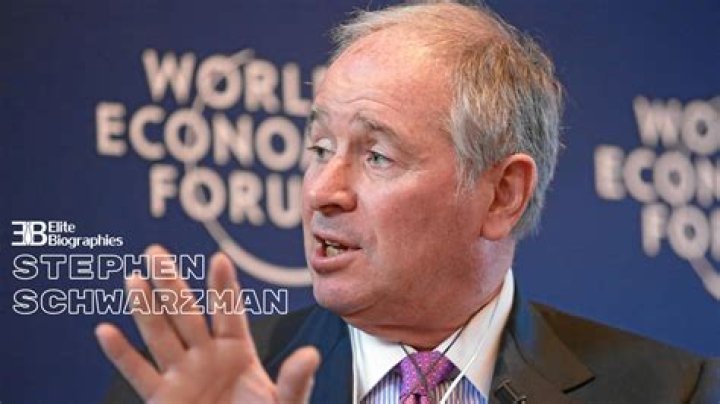 Stephen A. Schwarzman Biography, Age, Height, Wife, Net Worth, Family