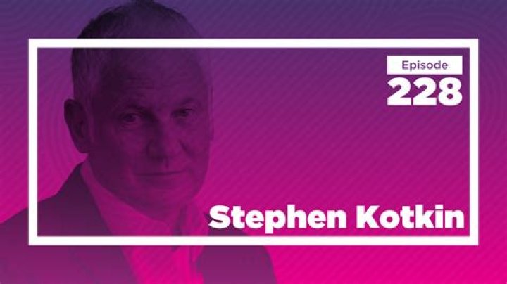 Stephen Kotkin Biography, Age, Height, Wife, Net Worth, Family