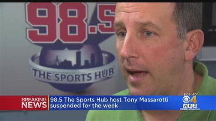 Tony Massarotti biografía, edad, altura, esposo, net worth, familia